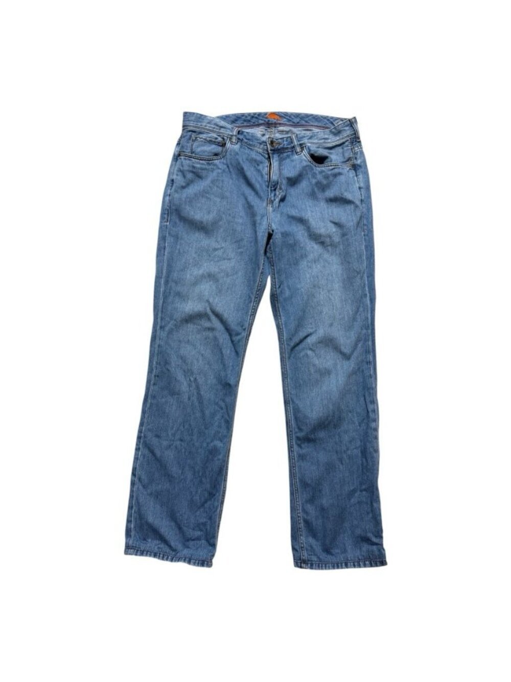 Tommy Bahama Cayman Relaxed Jeans Mens 36x34 Blue Tencel Denim